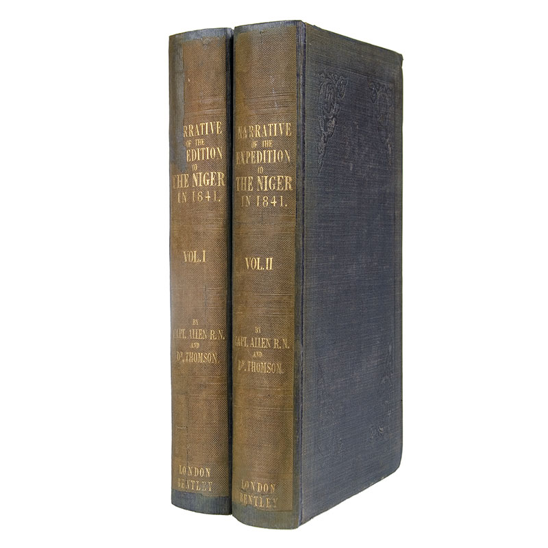 ALLEN, William & T. R. H. Thomson. A Narrative of the Expedition sent by Her Majesty's Government to The River Niger in 1841.